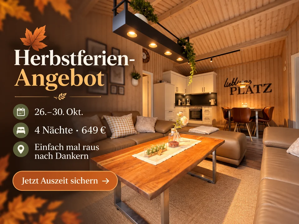 26.–30. Okt. · Einfach mal raus nach Dankern